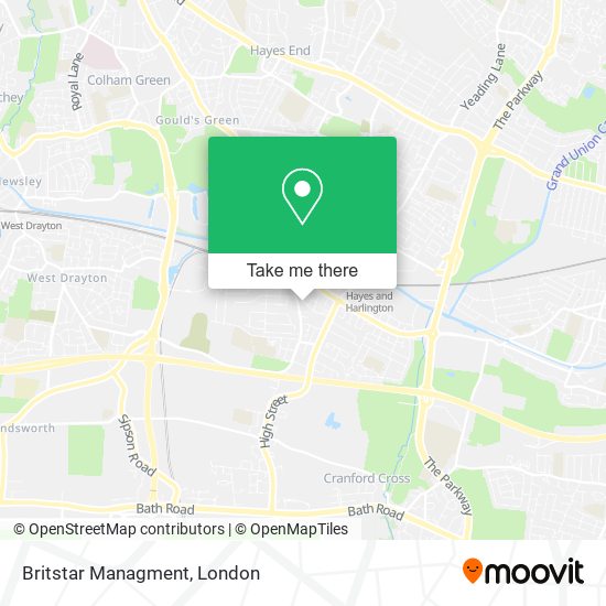 Britstar Managment map