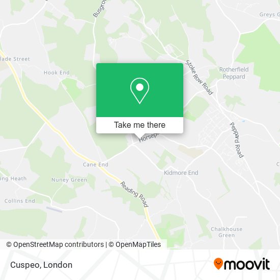 Cuspeo map
