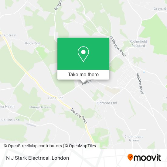 N J Stark Electrical map