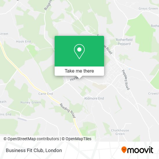 Business Fit Club map