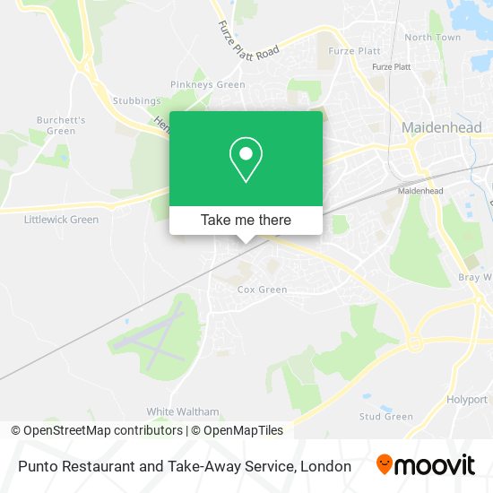 Punto Restaurant and Take-Away Service map