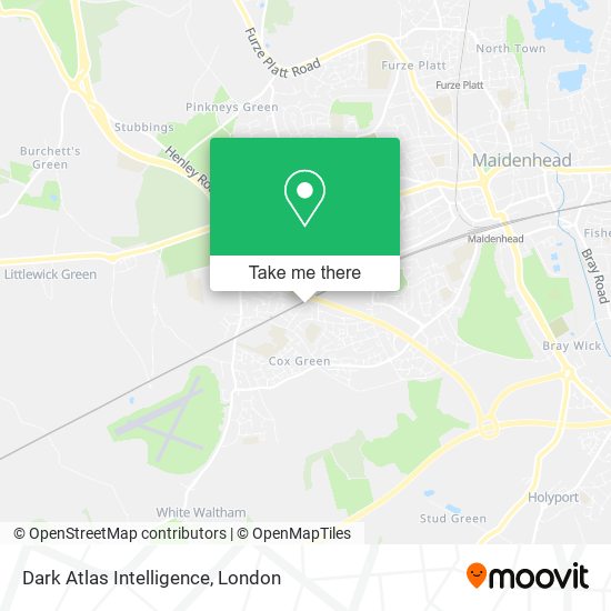 Dark Atlas Intelligence map