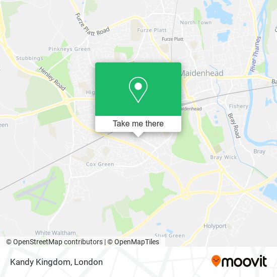 Kandy Kingdom map