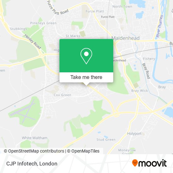 CJP Infotech map
