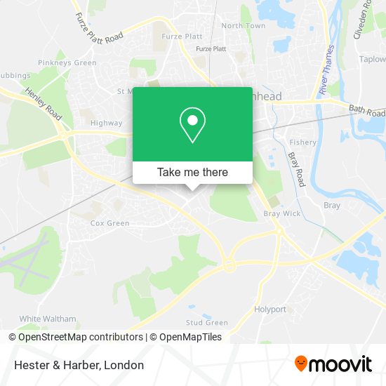 Hester & Harber map