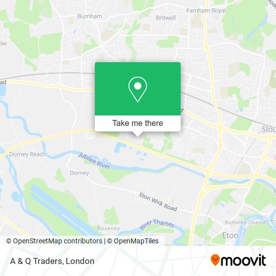 A & Q Traders map