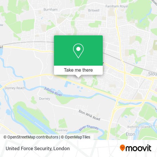 United Force Security map