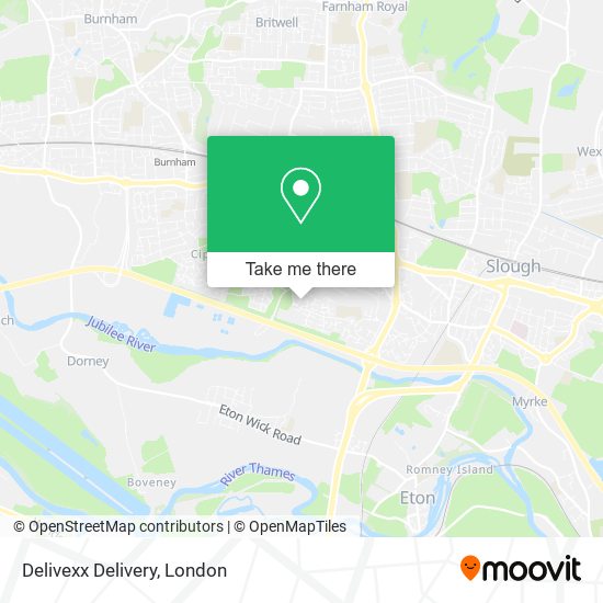 Delivexx Delivery map