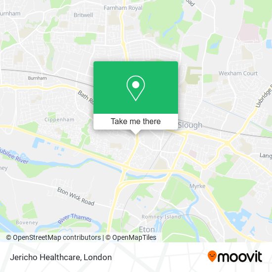 Jericho Healthcare map