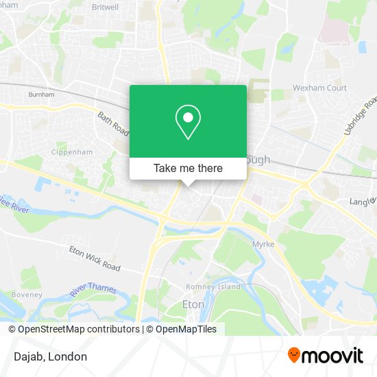 Dajab map