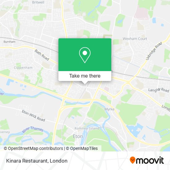 Kinara Restaurant map