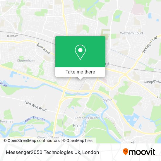 Messenger2050 Technologies Uk map