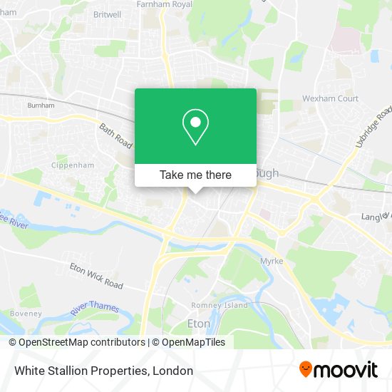 White Stallion Properties map