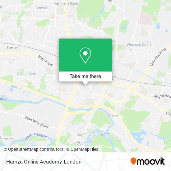 Hamza Online Academy map