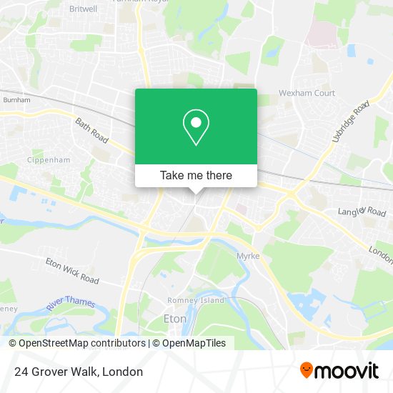 24 Grover Walk map