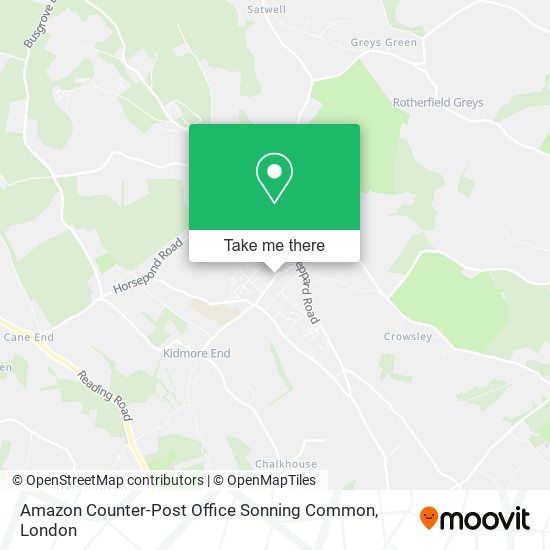 Amazon Counter-Post Office Sonning Common map