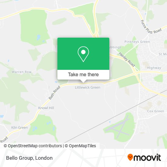 Bello Group map