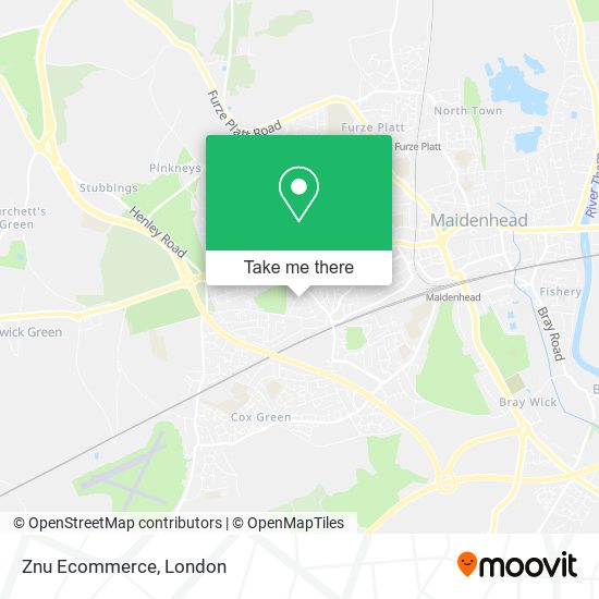 Znu Ecommerce map