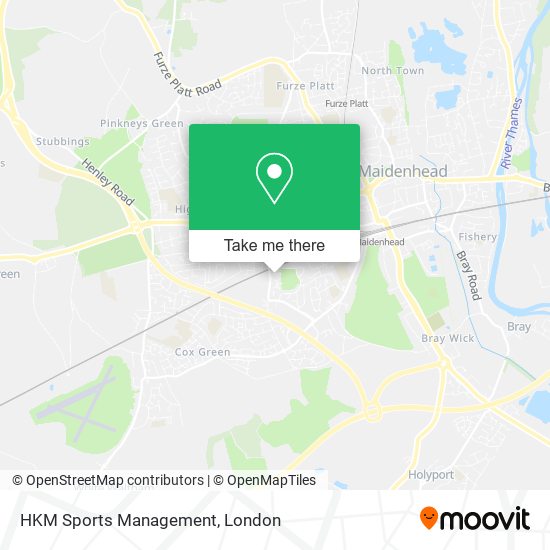 HKM Sports Management map