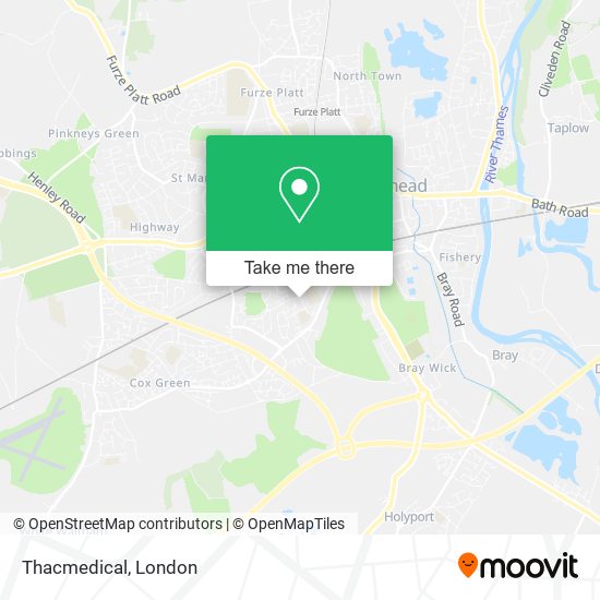 Thacmedical map