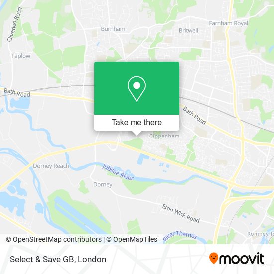 Select & Save GB map
