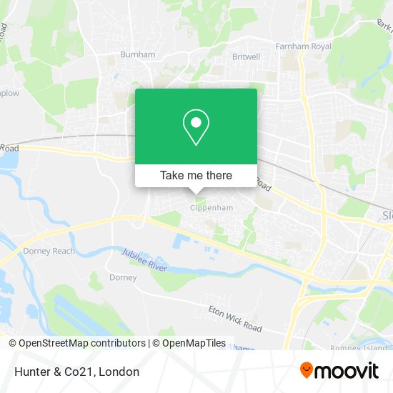 Hunter & Co21 map