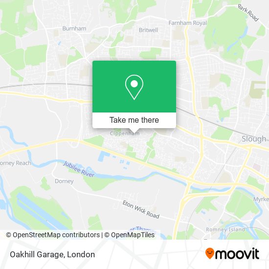 Oakhill Garage map