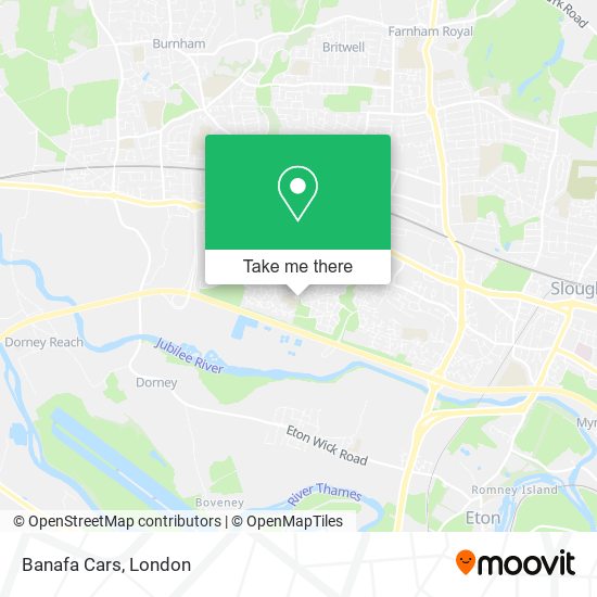 Banafa Cars map