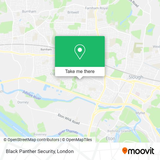 Black Panther Security map