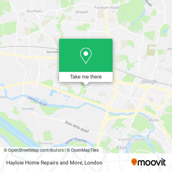 Hayloie Home Repairs and More map