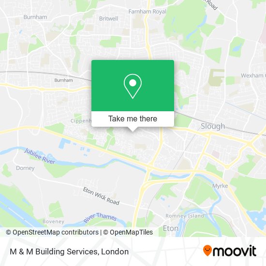 M & M Building Services map