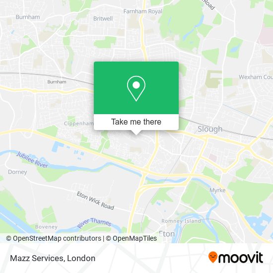 Mazz Services map
