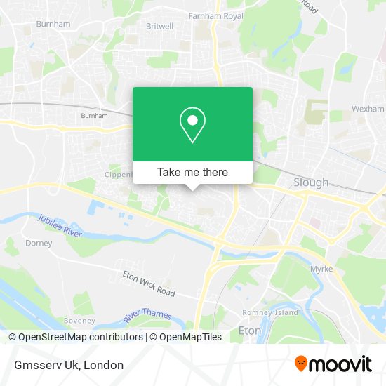 Gmsserv Uk map
