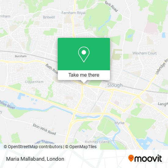 Maria Mallaband map