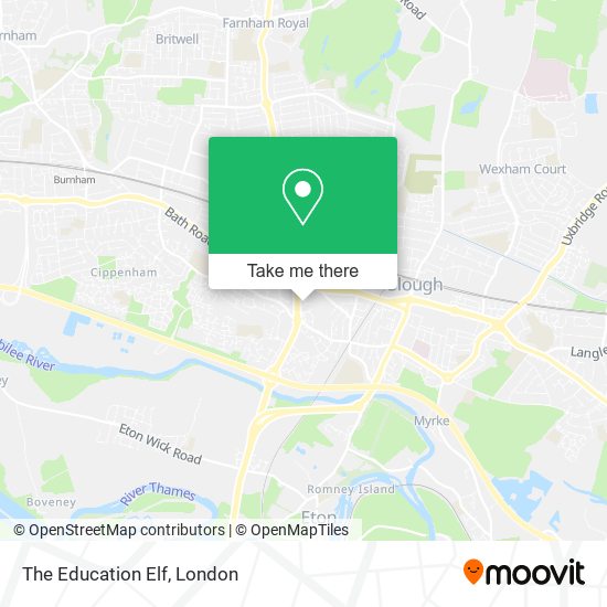 The Education Elf map