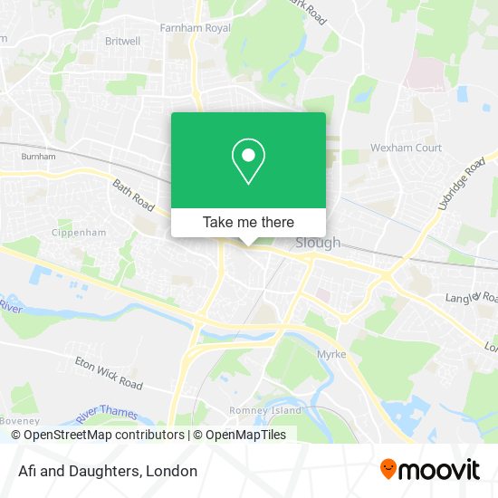 Afi and Daughters map