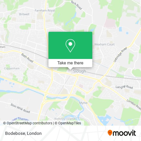 Bodebose map