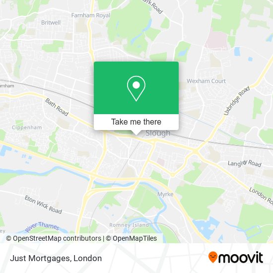Just Mortgages map