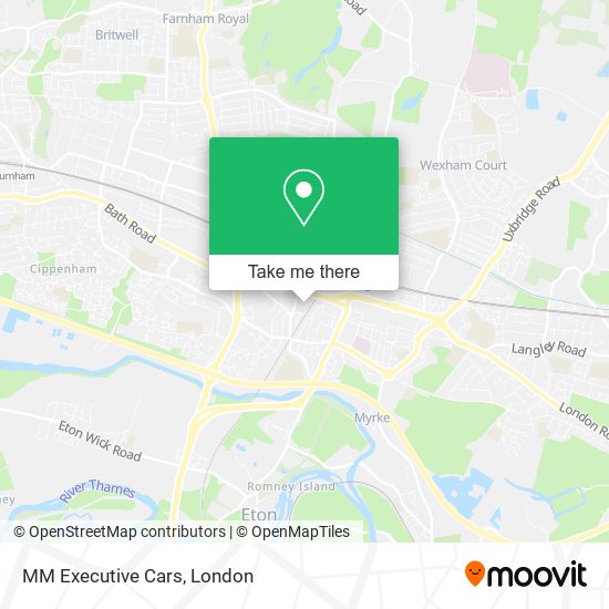 MM Executive Cars map