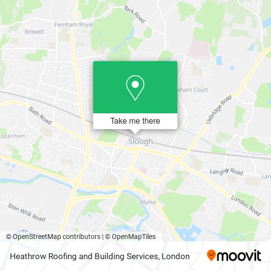 Heathrow Roofing and Building Services map