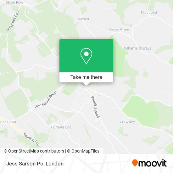 Jess Sarson Po map