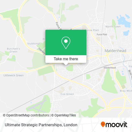 Ultimate Strategic Partnerships map