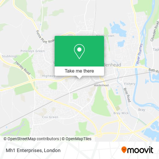 Mh1 Enterprises map