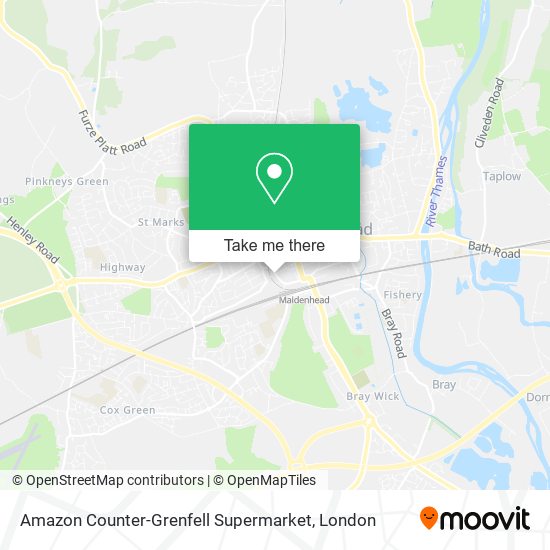 Amazon Counter-Grenfell Supermarket map