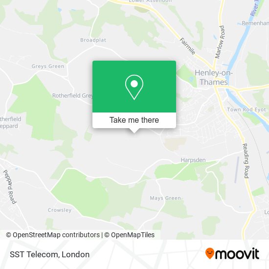 SST Telecom map