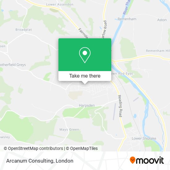 Arcanum Consulting map
