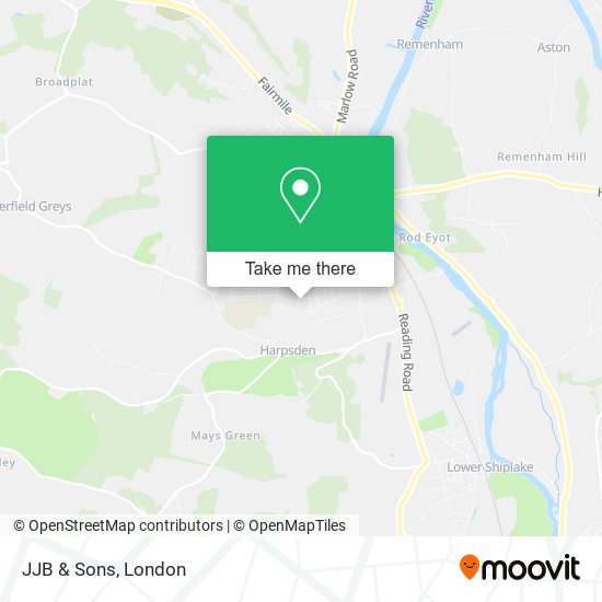 JJB & Sons map