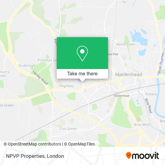 NPVP Properties map