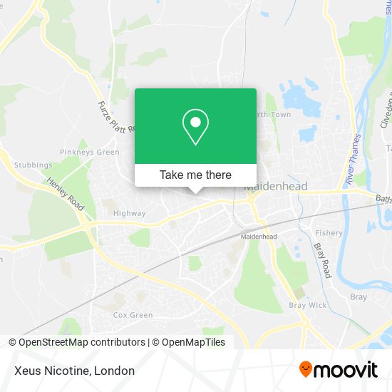 Xeus Nicotine map
