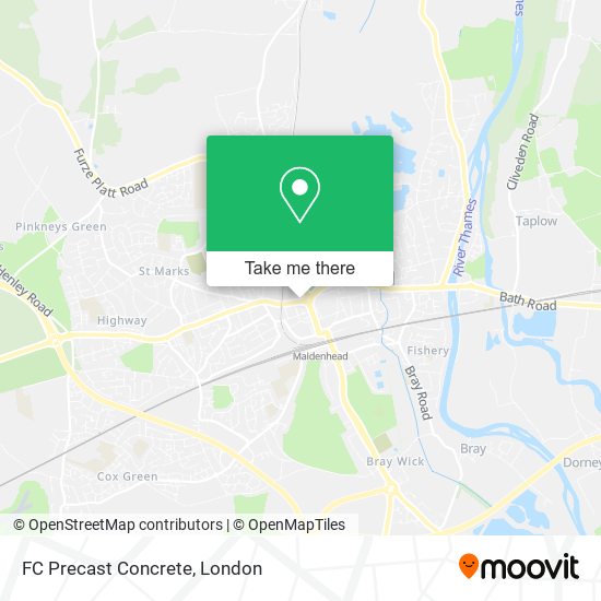FC Precast Concrete map